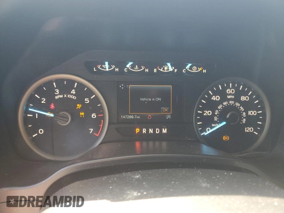 2018 Ford F-150 XL with VIN 1FTEW1CP2JFD48786, listed as a Copart auction lot 52201775 with 147,269 mi miles and Salvage Title. Bid and sale history available at carsss.com. Image 9.