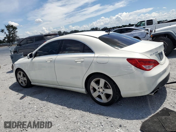 2016 Mercedes-Benz CLA 250 with VIN WDDSJ4GB5GN298195, listed as a Copart auction lot 62691915 with 103,128 mi miles and Clean title. Bid and sale history available at DreamBid. Image 2.