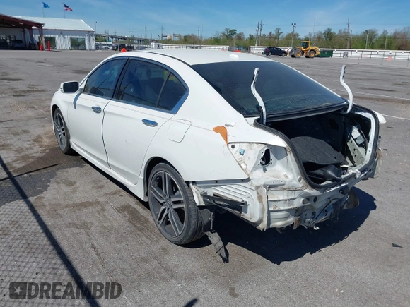 2016 Honda Accord Touring with VIN 1HGCR3F93GA024342, listed as a IAAI auction lot 41748591 with 95,253 mi miles and . Bid and sale history available at DreamBid. Image 3.