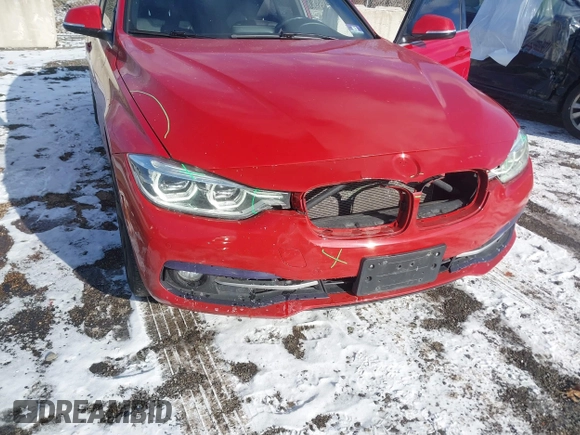 2017 BMW 3 Series 330i xDrive with VIN WBA8D9G55HNT90876, listed as a IAAI auction lot 41262582 with 106,449 mi miles. Bid and sale history available at carsss.com. Image 6.