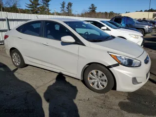 2015 Hyundai Accent GLS with VIN KMHCT4AEXFU929616, listed as a Copart auction lot 47487095 with 107,293 mi miles and Clean Title. Bid and sale history available at carsss.com. Image 4.