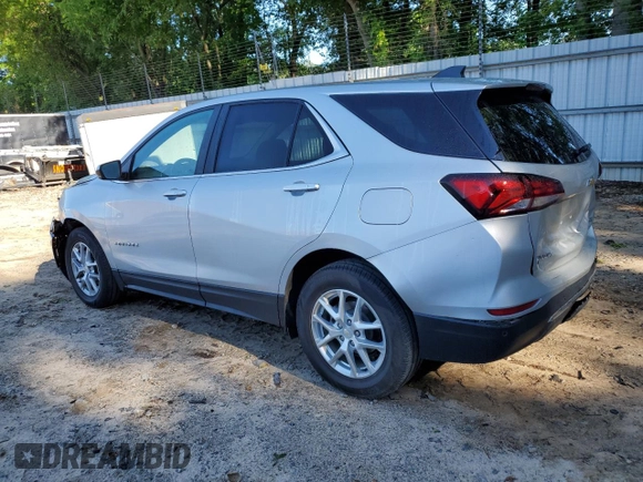 2022 Chevrolet Equinox LT z VIN 2GNAXJEV4N6141363, wystawiony jako Copart lot #55680875 z przebiegiem 153 095 mil mil oraz Szkoda całkowita • Salvage title. Historia ofert i sprzedaży dostępna na DreamBid. Obrazek 2.