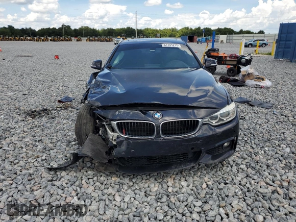2016 BMW 4 Series 428i with VIN WBA4A9C51GG507109, listed as a Copart auction lot 61781215 with 126,940 mi miles and Salvage title. Bid and sale history available at DreamBid. Image 5.