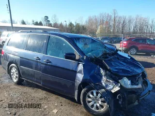 2008 Honda Odyssey EX-L with VIN 5FNRL38648B015140, listed as a IAAI auction lot 41855434 with 292,507 mi miles. Bid and sale history available at carsss.com. Image 1.