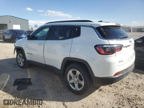 2023 Jeep Compass Latitude with VIN 3C4NJDBN5PT561987, listed as a Copart auction lot 49517465 with Not Provided miles and Salvage Title. Bid and sale history available at DreamBid. Image 2.