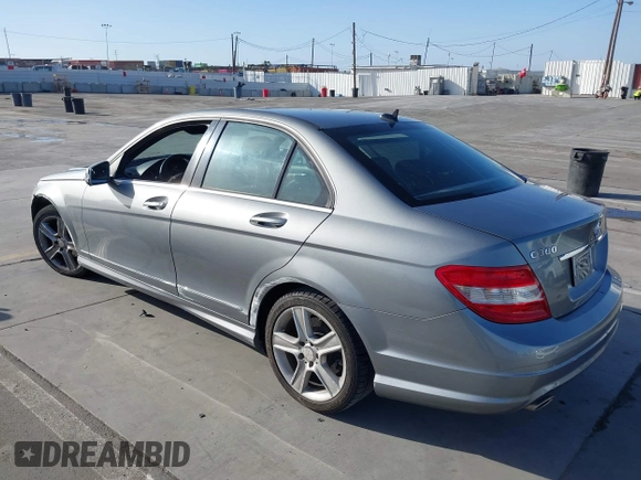 2011 Mercedes-Benz C-Class C 300 Sport with VIN WDDGF5EB3BR185976, listed as a IAAI auction lot 41729498 with 123,619 mi miles. Bid and sale history available at carsss.com. Image 3.