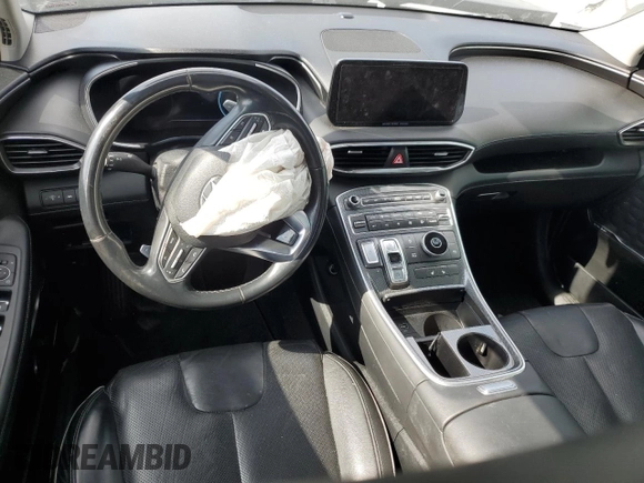 2022 Hyundai Santa Fe SEL with VIN 5NMS34AJ2NH401216, listed as a Copart auction lot 54031305 with 74,517 mi miles and Non Repairable. Bid and sale history available at DreamBid. Image 8.
