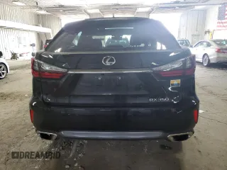 2017 Lexus RX 350 with VIN 2T2BZMCA1HC116024, listed as a Copart auction lot 60543455 with 56,381 mi miles and Clean title. Bid and sale history available at DreamBid. Image 6.
