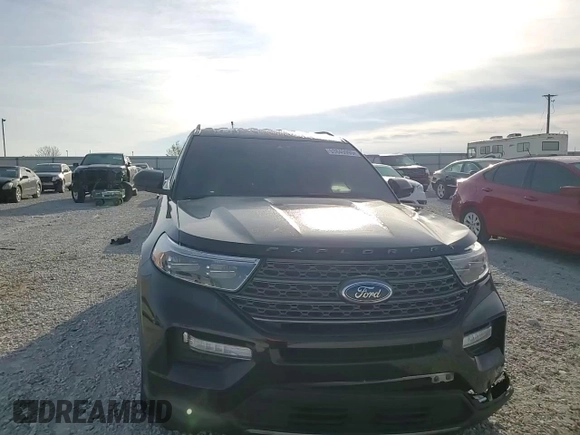 2023 Ford Explorer XLT with VIN 1FMSK8DH4PGA26521, listed as a Copart auction lot 53845995 with 47,588 mi miles and Salvage title. Bid and sale history available at DreamBid. Image 15.