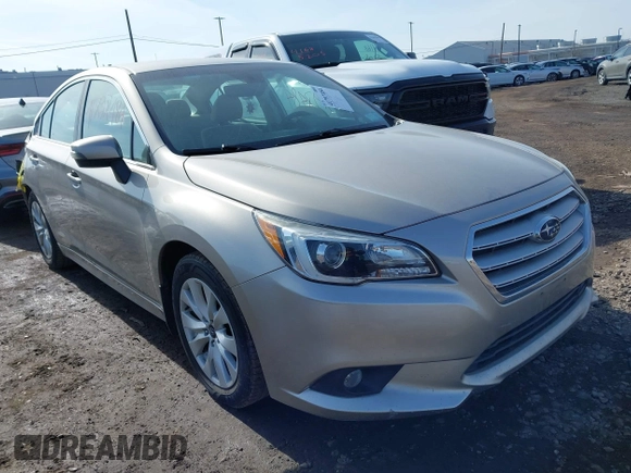 2017 Subaru Legacy Premium with VIN 4S3BNAF65H3026857, listed as a IAAI auction lot 41797484 with 54,975 mi miles. Bid and sale history available at carsss.com. Image 1.