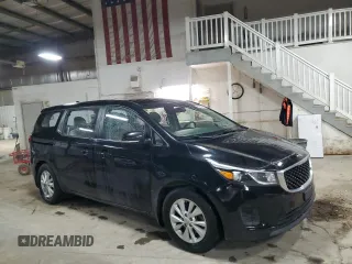 2016 Kia Sedona L with VIN KNDMA5C13G6184549, listed as a Copart auction lot 48120105 with 59,786 mi miles and Salvage Title. Bid and sale history available at DreamBid. Image 4.