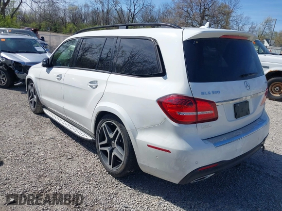2019 Mercedes-Benz GLS 550 with VIN 4JGDF7DE2KB238949, listed as a IAAI auction lot 42055169 with 70,551 mi miles and . Bid and sale history available at DreamBid. Image 3.