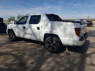 2013 Honda Ridgeline Sport with VIN 5FPYK1F71DB005942, listed as a Copart auction lot 53693385 with 182,385 mi miles and Salvage title. Bid and sale history available at DreamBid. Image 2.