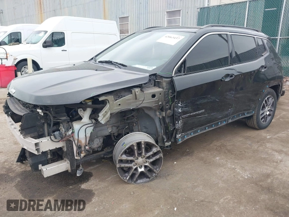 2018 Jeep Compass Latitude with VIN 3C4NJCBB7JT285996, listed as a IAAI auction lot 42063437 with 91,505 mi miles and . Bid and sale history available at DreamBid. Image 18.
