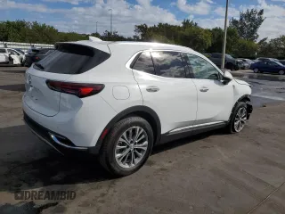 2022 Buick Envision Preferred with VIN LRBAZLR46ND009866, listed as a Copart auction lot 46472455 with 17,175 mi miles and Salvage Title. Bid and sale history available at carsss.com. Image 3.