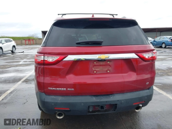 2018 Chevrolet Traverse LT Leather with VIN 1GNEVHKWXJJ186348, listed as a IAAI auction lot 41809269 with 134,861 mi miles. Bid and sale history available at carsss.com. Image 16.