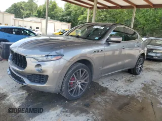 2018 Maserati Levante S GranSport with VIN ZN661YUSXJX277490, listed as a Copart auction lot 64621685 with 98,477 mi miles and Salvage title. Bid and sale history available at DreamBid. Image 1.