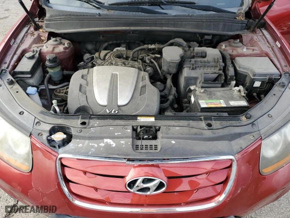 2010 Hyundai Santa Fe Limited with VIN 5NMSKDAG5AH364616, listed as a Copart auction lot 51534095 with NaN miles and Clean Title. Bid and sale history available at carsss.com. Image 12.
