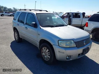 2005 Mercury Mariner Luxury with VIN 4M2YU57155DJ07235, listed as a IAAI auction lot 40687176 with 193,237 mi miles. Bid and sale history available at carsss.com. Image 1.