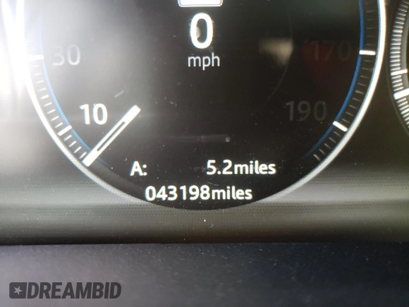 2017 Jaguar XF S with VIN SAJBM4BVXHCY43258, listed as a Copart auction lot 64277612 with 43,198 mi miles. Bid and sale history available at carsss.com. Image 8.