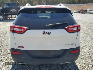 2017 Jeep Cherokee Limited with VIN 1C4PJLDB2HW516457, listed as a Copart auction lot 50486675 with 106,263 mi miles and Salvage Title. Bid and sale history available at carsss.com. Image 6.