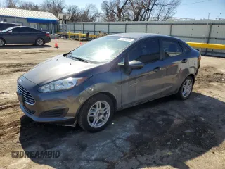 2017 Ford Fiesta SE with VIN 3FADP4BJ8HM116037, listed as a Copart auction lot 46684015 with 100,909 mi miles and Salvage Title. Bid and sale history available at DreamBid. Image 1.