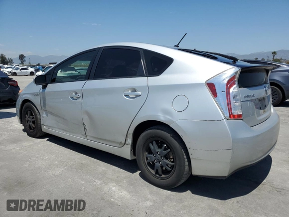 2014 Toyota Prius Four with VIN JTDKN3DU1E0367280, listed as a Copart auction lot 55263865 with 263,596 mi miles and Salvage Title. Bid and sale history available at carsss.com. Image 2.