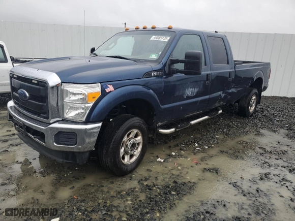 2016 Ford Super Duty F-250 SRW Lariat with VIN 1FT7W2B68GEC20929, listed as a Copart auction lot 49885175 with 251,695 mi miles and Salvage Title. Bid and sale history available at carsss.com. Image 1.