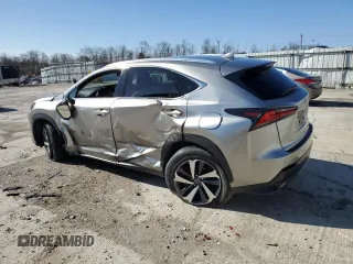 2018 Lexus NX 300 with VIN JTJBARBZ8J2164783, listed as a Copart auction lot 50224135 with 53,729 mi miles and Salvage title. Bid and sale history available at DreamBid. Image 2.