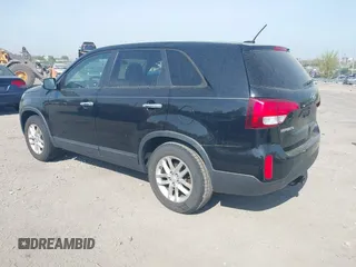 2014 Kia Sorento LX with VIN 5XYKT3A63EG522370, listed as a IAAI auction lot 42123046 with 74,240 mi miles. Bid and sale history available at carsss.com. Image 3.