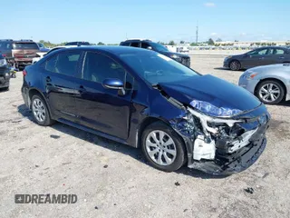 2024 Toyota Corolla Hybrid LE with VIN JTDBCMFE4RJ021466, listed as a IAAI auction lot 41976149 with 21,965 mi miles. Bid and sale history available at carsss.com. Image 1.