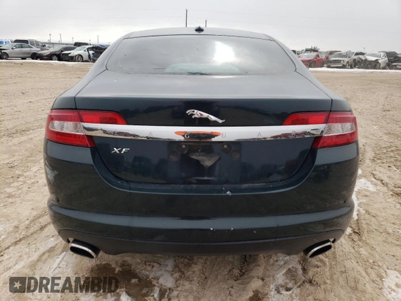 2011 Jaguar XF with VIN SAJWA0FB4BLR88001, listed as a Copart auction lot 89281175 with 127,051 mi miles and Salvage Title. Bid and sale history available at carsss.com. Image 6.