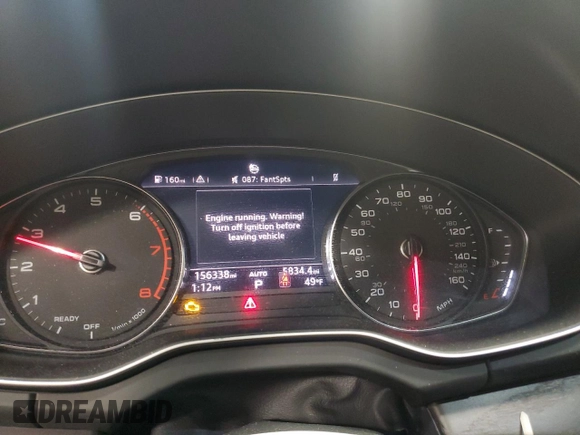 2020 Audi Q5 Premium with VIN WA1ANAFY0L2032734, listed as a Copart auction lot 49409845 with 156,338 mi miles and Non Repairable. Bid and sale history available at carsss.com. Image 9.