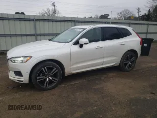 2019 Volvo XC60 Momentum with VIN LYV102DK2KB201416, listed as a Copart auction lot 45727465 with 127,697 mi miles and Salvage title. Bid and sale history available at DreamBid. Image 1.