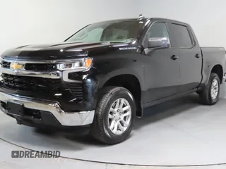 2024 Chevrolet Silverado 1500 LT with VIN 3GCPDKEK2RG420277, listed as a Copart auction lot 56982855 with 9,639 mi miles and Salvage Title. Bid and sale history available at DreamBid. Image 2.