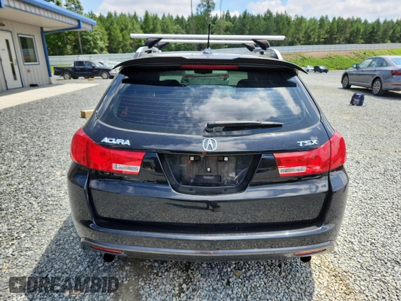 2011 Acura TSX Technology with VIN JH4CW2H62BC002509, listed as a Copart auction lot 64375055 with 188,406 mi miles and Salvage title. Bid and sale history available at DreamBid. Image 6.