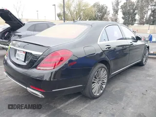 2020 Mercedes-Benz S-Class S 560 with VIN WDDUG8DB3LA509043, listed as a IAAI auction lot 41740807 with 39,391 mi miles. Bid and sale history available at carsss.com. Image 4.