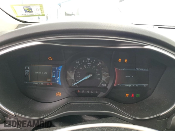 2019 Ford Fusion Titanium with VIN 3FA6P0SU9KR157802, listed as a Copart auction lot 61126605 with 70,764 mi miles and Salvage title. Bid and sale history available at DreamBid. Image 9.