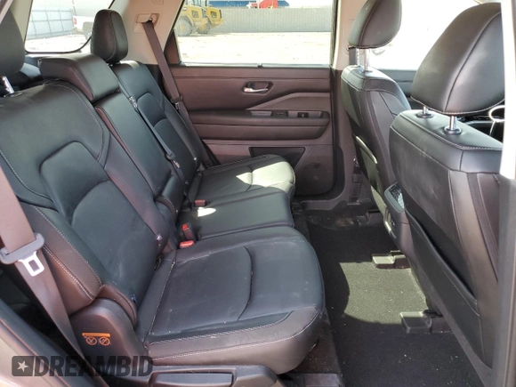 2023 Nissan Pathfinder SL with VIN 5N1DR3CC5PC201153, listed as a Copart auction lot 54053975 with 68,302 mi miles and Salvage title. Bid and sale history available at DreamBid. Image 11.