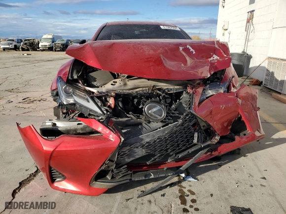 2019 Lexus RC with VIN JTHHA5BC0K5009239, listed as a Copart auction lot 81982064 with 78,919 mi miles and Salvage Title. Bid and sale history available at carsss.com. Image 5.
