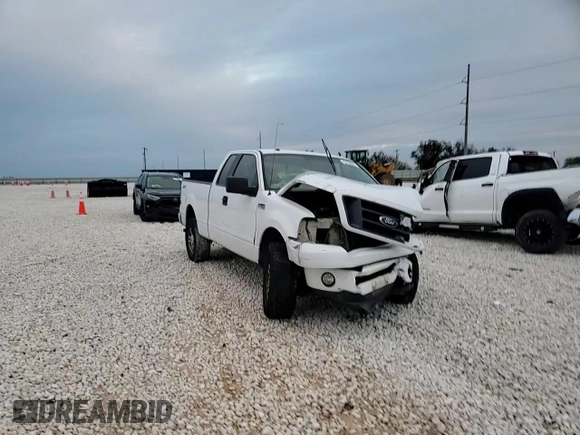 2008 Ford F-150 STX with VIN 1FTRX12W08FB86089, listed as a Copart auction lot 83230064 with Not Provided miles and Salvage Title. Bid and sale history available at carsss.com. Image 11.