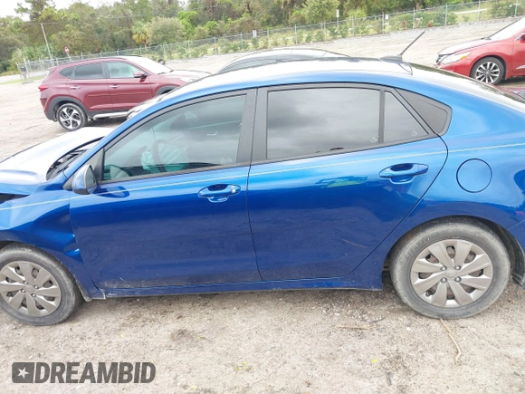 2020 Kia Rio LX with VIN 3KPA24AD0LE284555, listed as a IAAI auction lot 40515826 with 113,296 mi miles and . Bid and sale history available at DreamBid. Image 15.
