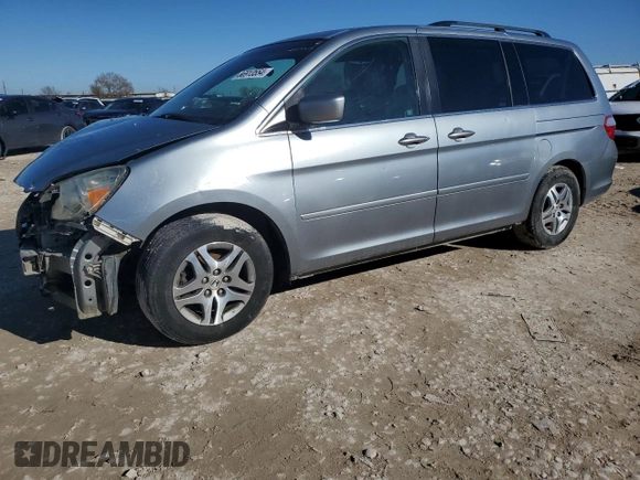 2006 Honda Odyssey EX-L with VIN 5FNRL38706B098605, listed as a Copart auction lot 86913554 with 247,638 mi miles and Salvage Title. Bid and sale history available at carsss.com. Image 1.