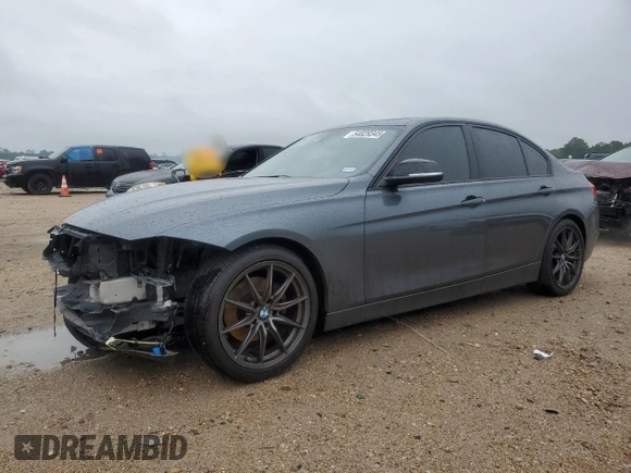 2015 BMW 3 Series 328i with VIN WBA3A5G5XFNS83508, listed as a Copart auction lot 54829345 with 242,400 mi miles and Salvage Title. Bid and sale history available at DreamBid. Image 1.