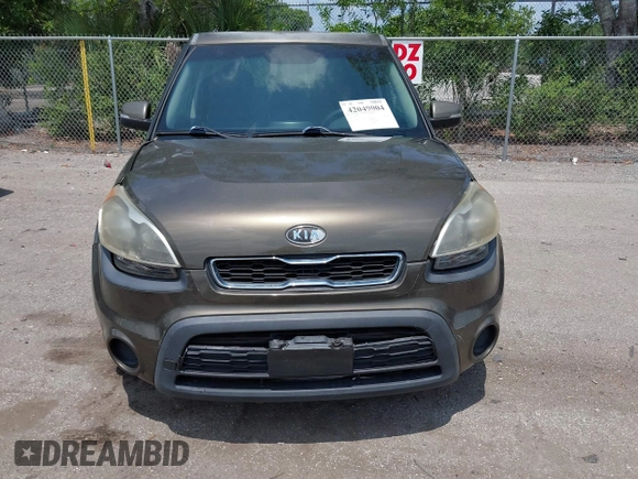 2012 Kia Soul + with VIN KNDJT2A66C7440908, listed as a IAAI auction lot 42049004 with 63,083 mi miles and . Bid and sale history available at DreamBid. Image 6.