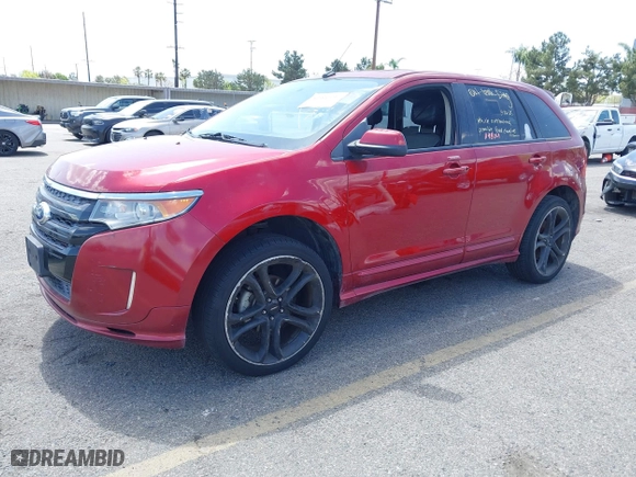 2014 Ford Edge Sport with VIN 2FMDK3AK4EBB00827, listed as a IAAI auction lot 41960737 with 114,808 mi miles. Bid and sale history available at carsss.com. Image 22.