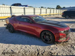 2023 Chevrolet Camaro 1SS with VIN 1G1FE1R79P0109979, listed as a Copart auction lot 81385404 with 18,790 mi miles and Salvage Title. Bid and sale history available at carsss.com. Image 4.