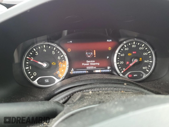 2017 Jeep Renegade Altitude z VIN ZACCJBBB5HPF36291, wystawiony jako Copart lot #51843185 z przebiegiem 53 200 mil mil oraz Szkoda całkowita • Salvage title. Historia ofert i sprzedaży dostępna na DreamBid. Obrazek 9.