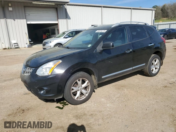 2011 Nissan Rogue SV with VIN JN8AS5MTXBW562167, listed as a Copart auction lot 50415275 with 357,198 mi miles and Salvage Title. Bid and sale history available at carsss.com. Image 1.