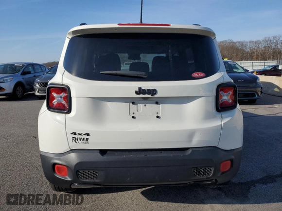 2017 Jeep Renegade Altitude with VIN ZACCJBBHXHPF82848, listed as a Copart auction lot 84945694 with 104,846 mi miles and Clean title. Bid and sale history available at DreamBid. Image 6.